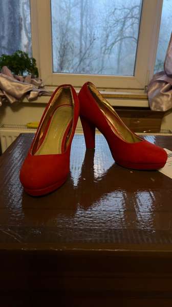 Туфли красные 37 в 