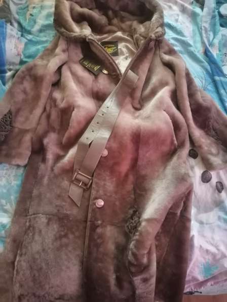 Шуба мутоновая натуральная в Красноярске
