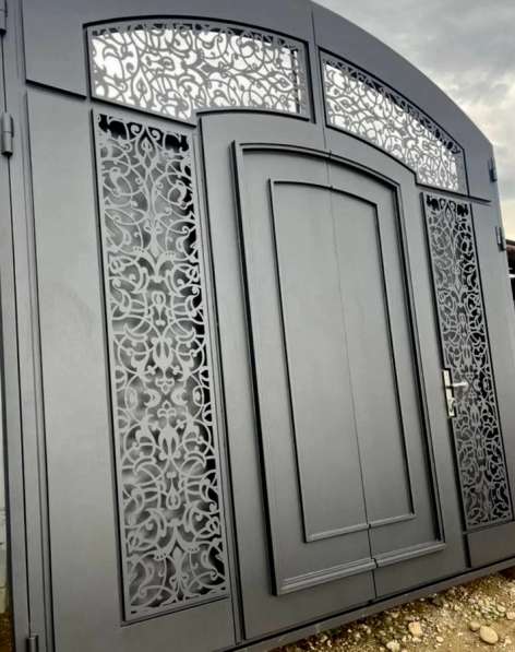 Кованые ворота в Махачкале фото 4