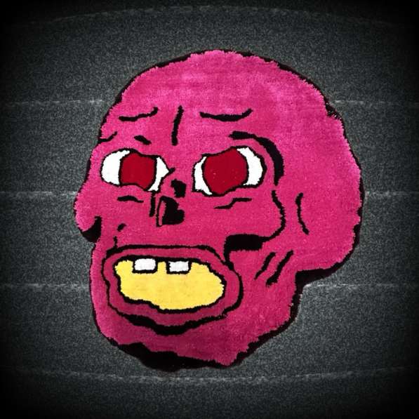Ковёр pink skull