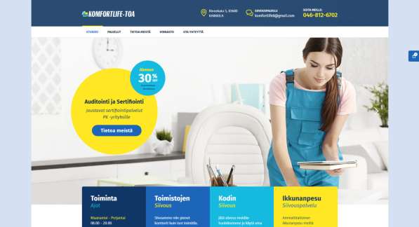 Создание сайта клининговой компании в веб-студии Seoinfo в фото 8