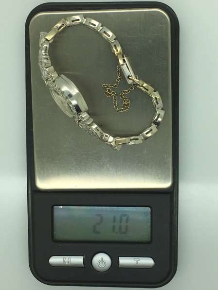 Женские часы LeCoultre (золото+платина) с бриллиантами в Москве фото 9
