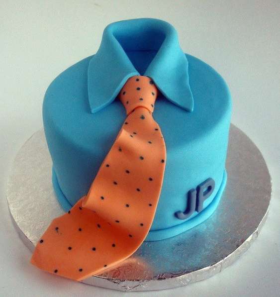 Торт с галстуком