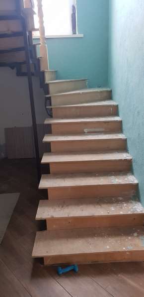 Металлокаркас для лестницы на 2 этаж