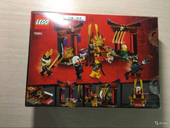 Lego Ninjago набор «Бой в тронном зале» в Самаре