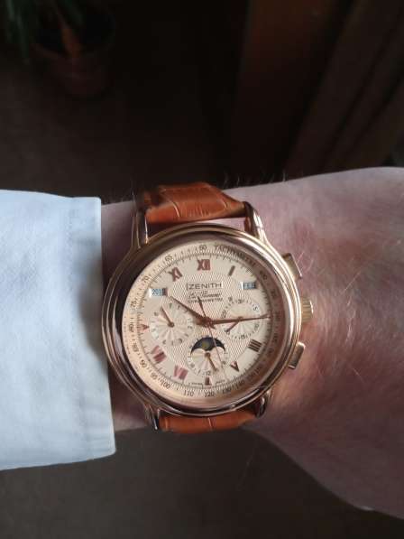 Швейцарские часы ZENITH/ЗЕНИТ из коллекции El Primero в Москве фото 12