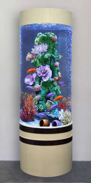 Продам потрясающий цилиндрический аквариум 93л в Волгограде фото 5