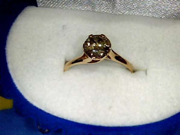 Кольцо золото 585 бриллиант 0.66 карат в Екатеринбурге фото 5