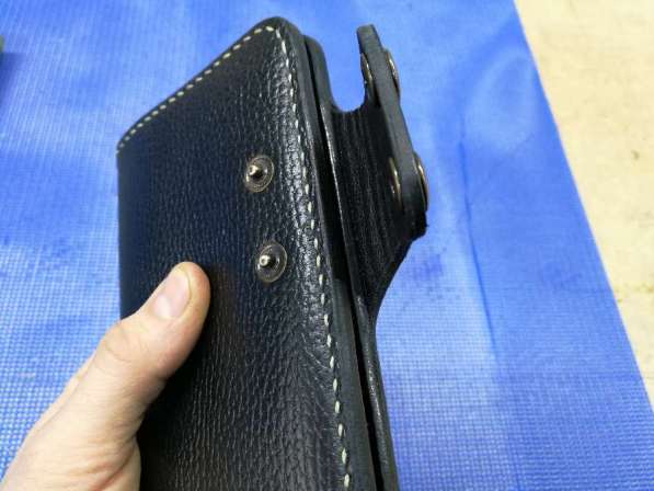 Кожаный кошелёк ручной работы в Новосибирске