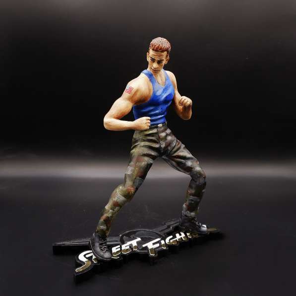 Фигурка Jean Claude Van Damme (Street Fighter) Ван Дам Guile в Ижевске фото 6