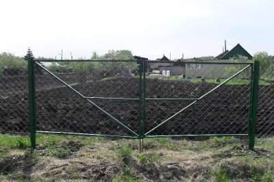 Забор из сетки рабица в Ульяновске фото 3
