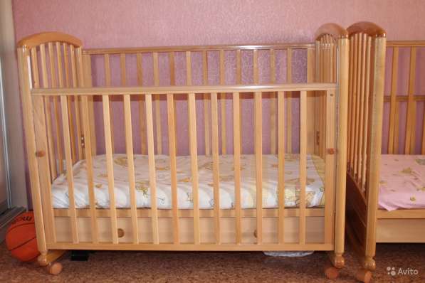 Детская деревянная кроватка Дашенька