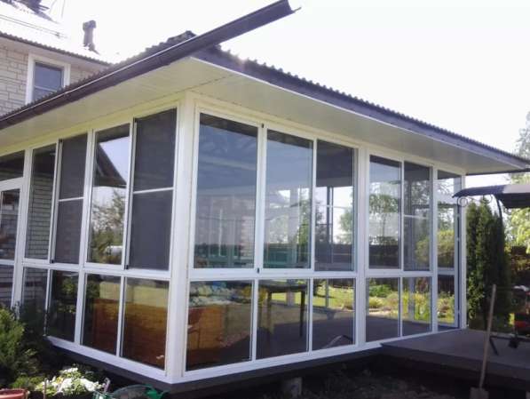 Раздвижное алюминиевое остекление в Краснодаре фото 10