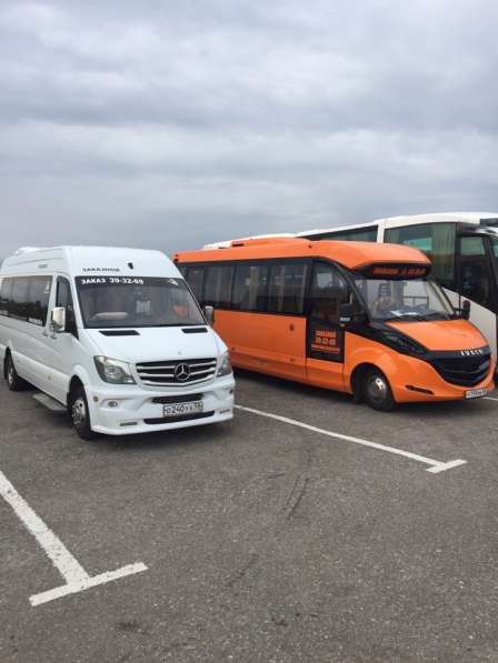Заказ пассажирских микроавтобусов, автобусов и легковых авто в Пензе