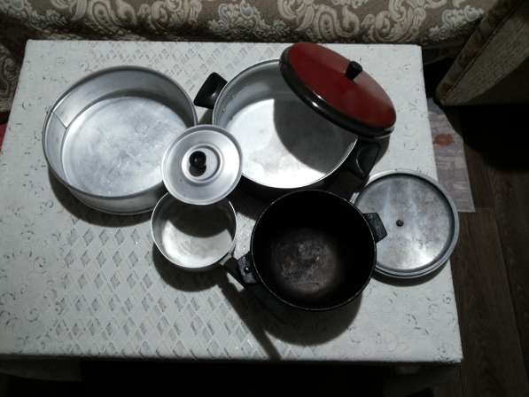 Алюминиевая посуда б/у в фото 3