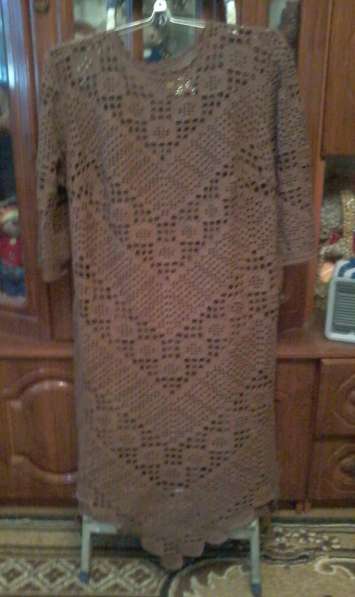 Платье ручной работы из хлопка,размер 54- 56,цена 10 тыс руб в Красноперекопске
