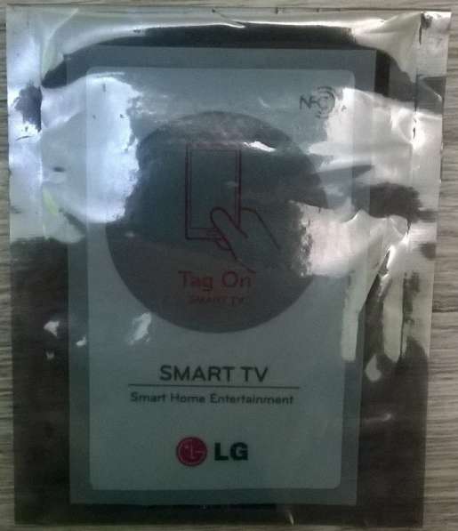 Tag ON Smart TV LG NFC