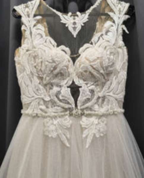 Свадебное Платье А-Силуэт размер 42-44 в Москве фото 6