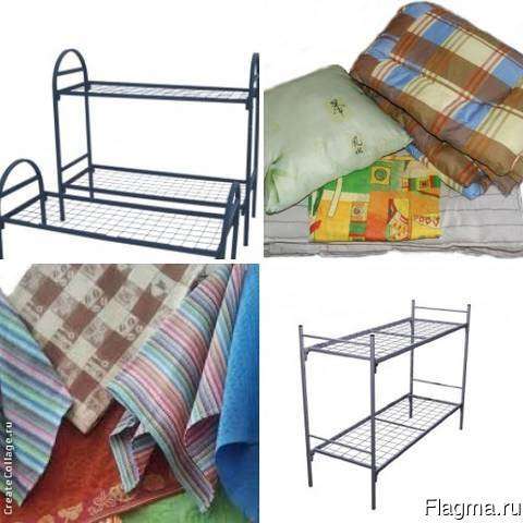 Кровати (металлические) для строек в Куровском