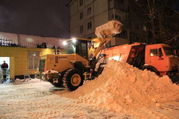 Уборка и вывоз снега