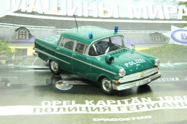 полицейские машины мира №6 OPEL KAPITAN 1960 в Липецке фото 6