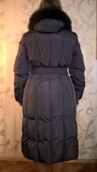 Продается Пуховое пальто с поясом и с капюшоном в Уфе фото 6