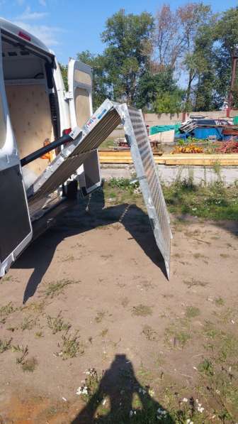 Трап алюминиевый складной стационарный