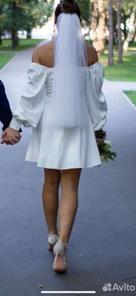 Свадебное платье 44 р в Новосибирске фото 41