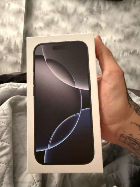 Iphone 16 pro 256 black