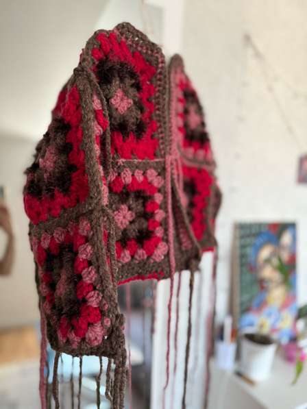 Вязанный кардиган