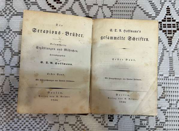 Антикварная книга на немецком языке 19 века в Тюмени фото 3