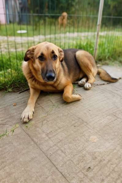 Малышка - метис немецкой овчарки в добрые руки! в Москве