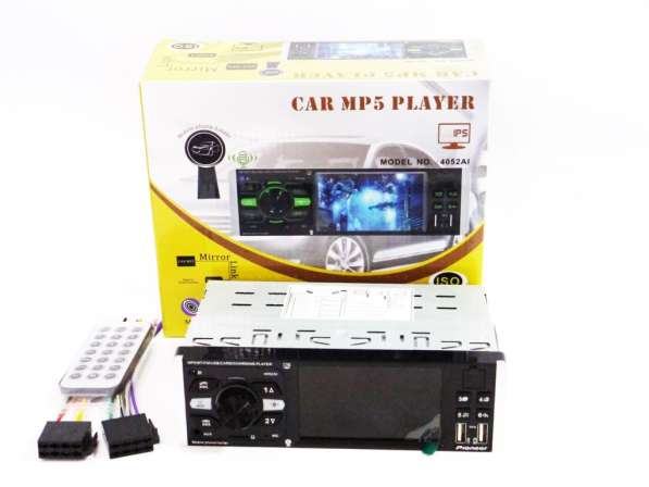 Автомагнитола Pioneer 4052AI MP5 / FM LCD 4.1" Bluetooth в фото 6