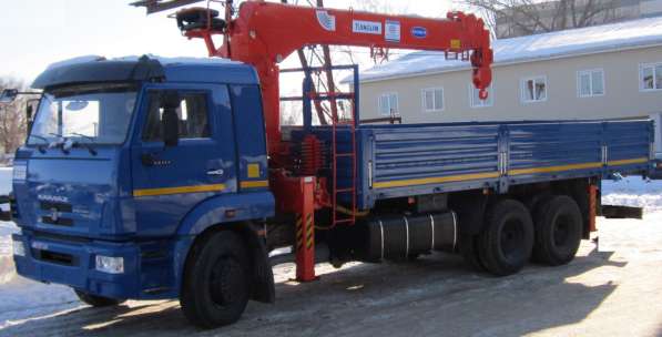 Кран-Манипулятор КАМАЗ 6501 г. п. 7,3 тонны