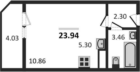 Продам однокомнатную квартиру в Волгоград.Жилая площадь 23,94 кв.м.Этаж 3. в Волгограде фото 3