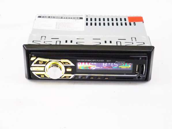 Автомагнитола Pioneer 6317 - MP3 Player, FM, USB, SD, AUX в 