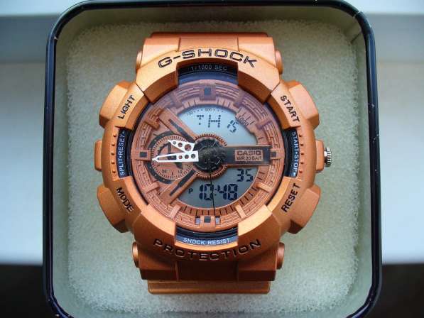 Часы Casio G-Shock. 2 механизма