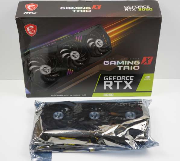 MSI GeForce RTX 3060 12GB X TRIO gaming graphics card