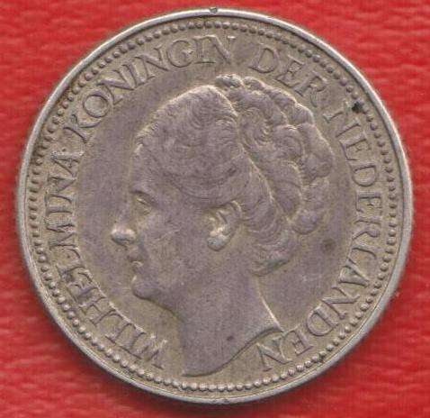 Нидерланды Голландия 25 центов 1940 серебро Кюрасао Эмиграци в Орле