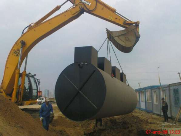 Автономная канализация на 40 человек в Нижнем Новгороде фото 12