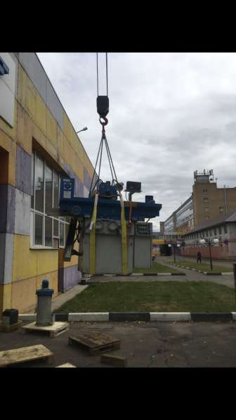 Разгрузка оборудования в Москве