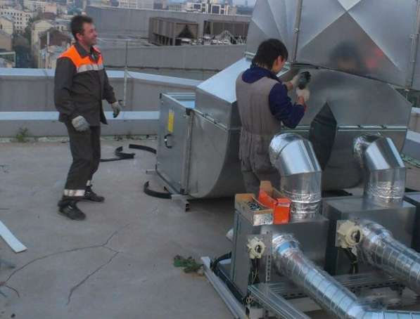Монтаж систем вентиляции в Тюмени