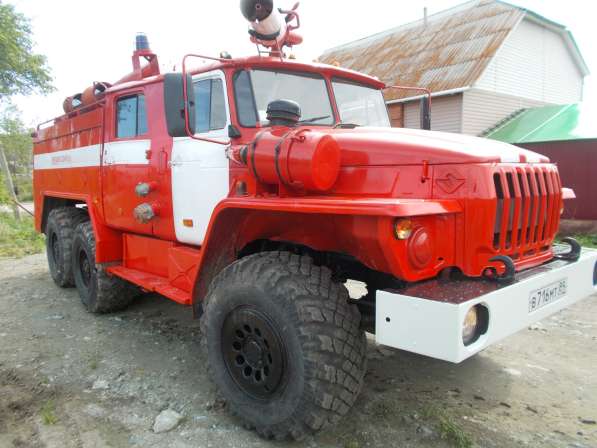 Урал 5557 пожарный (пожарка)