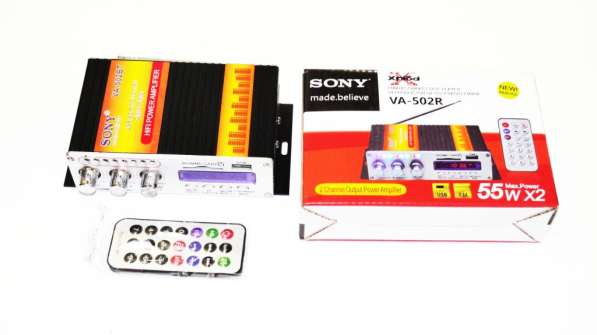 Усилитель Sony VA-502R - USB, SD-карта, MP3 2х канальный в фото 6