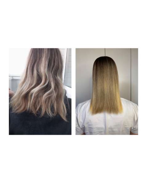 Кератиновое выпрямление в Омске фото 3