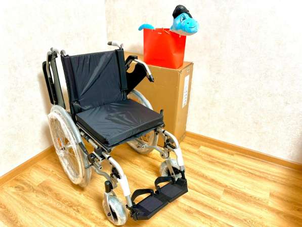 Инвалидная коляска Новая Складная + Доставка в Москве фото 7