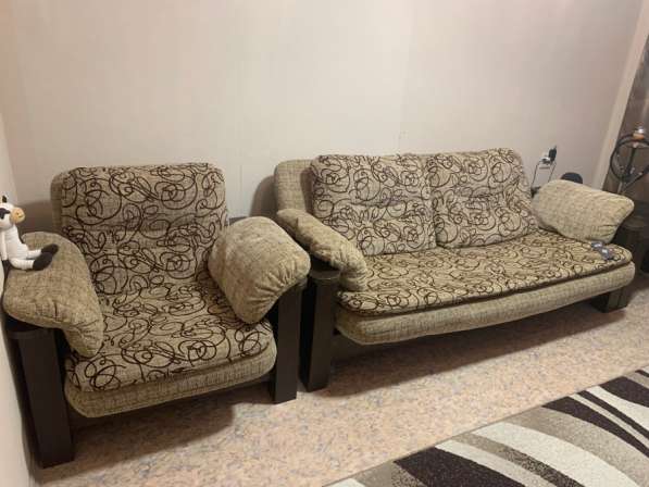 Диван кресло кровать и столик в Челябинске фото 6