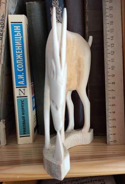 Статуэтка Антилопа из благородной кости, ручная резьба в Ставрополе фото 3