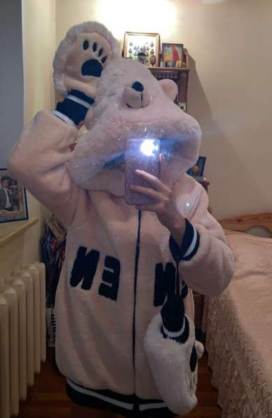 Зимняя шуба для девочек