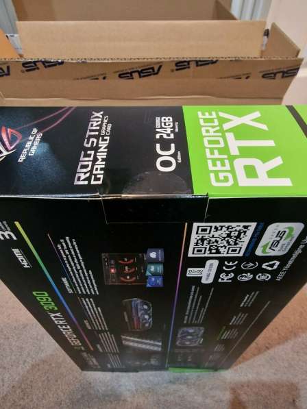 ASUS NVIDIA GeForce RTX 3090 ROG Strix OC 24 ГБ G в фото 3